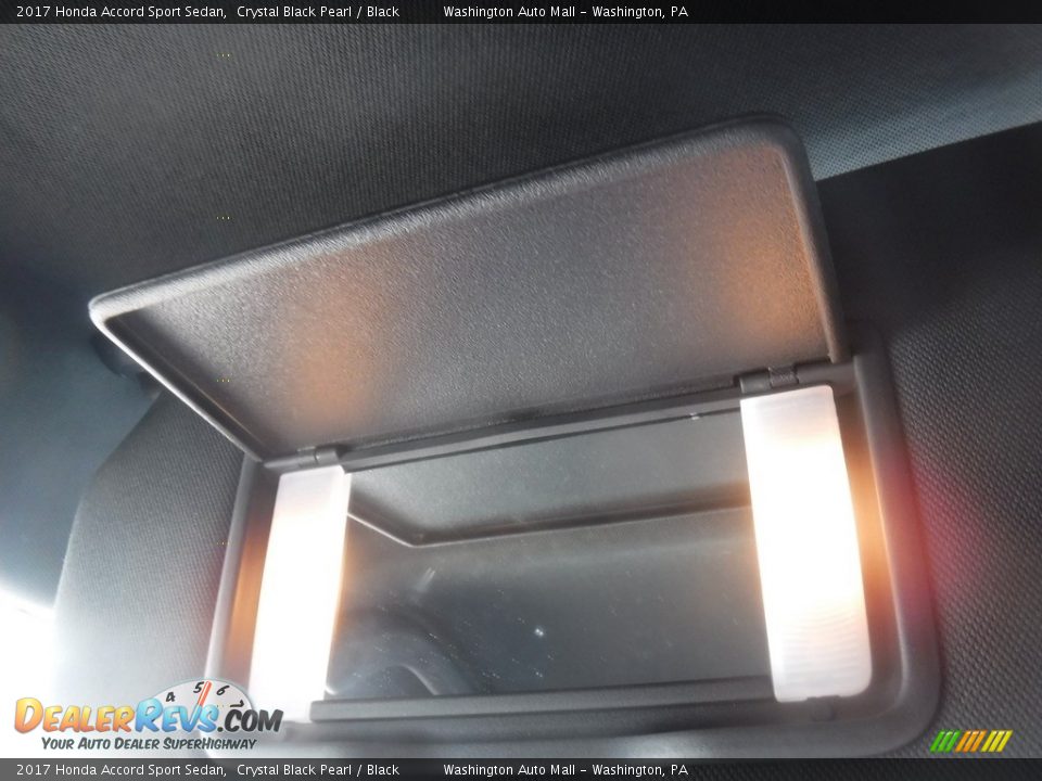 2017 Honda Accord Sport Sedan Crystal Black Pearl / Black Photo #20