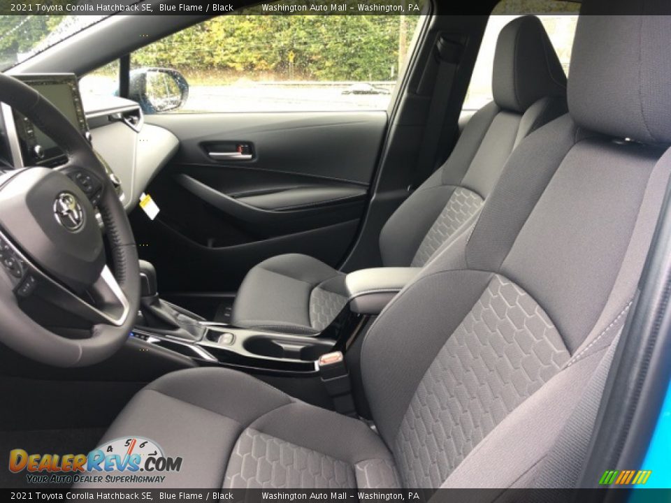 Front Seat of 2021 Toyota Corolla Hatchback SE Photo #3
