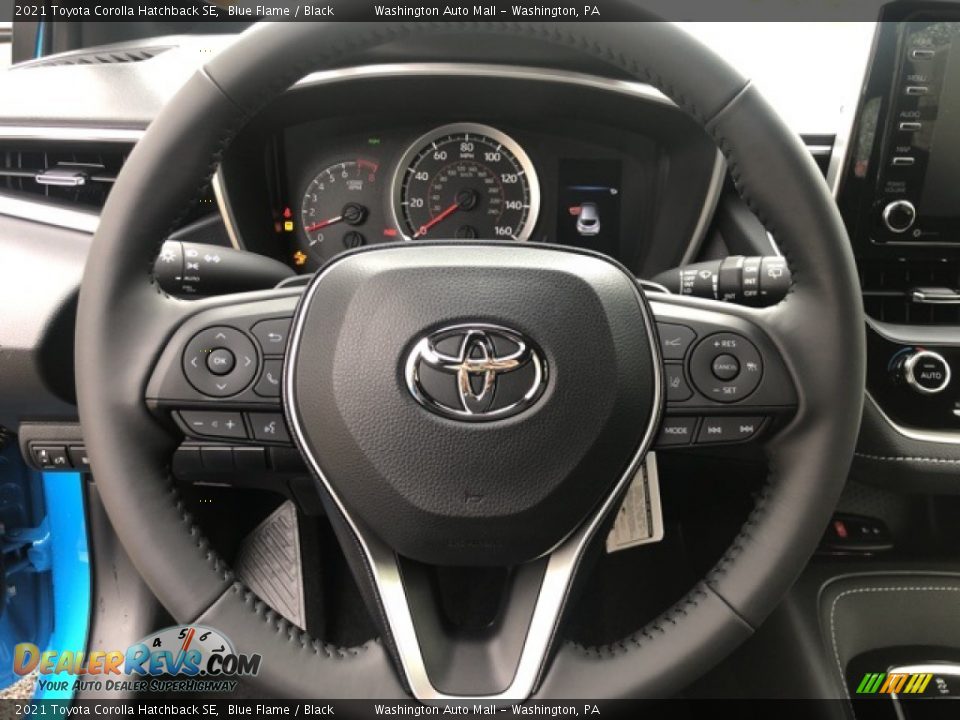 2021 Toyota Corolla Hatchback SE Steering Wheel Photo #14