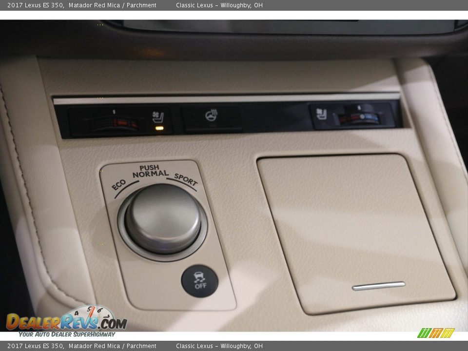2017 Lexus ES 350 Matador Red Mica / Parchment Photo #20