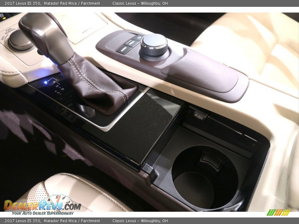 2017 Lexus ES 350 Matador Red Mica / Parchment Photo #23