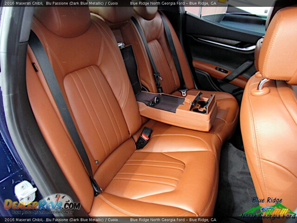 2016 Maserati Ghibli Blu Passione (Dark Blue Metallic) / Cuoio Photo #19