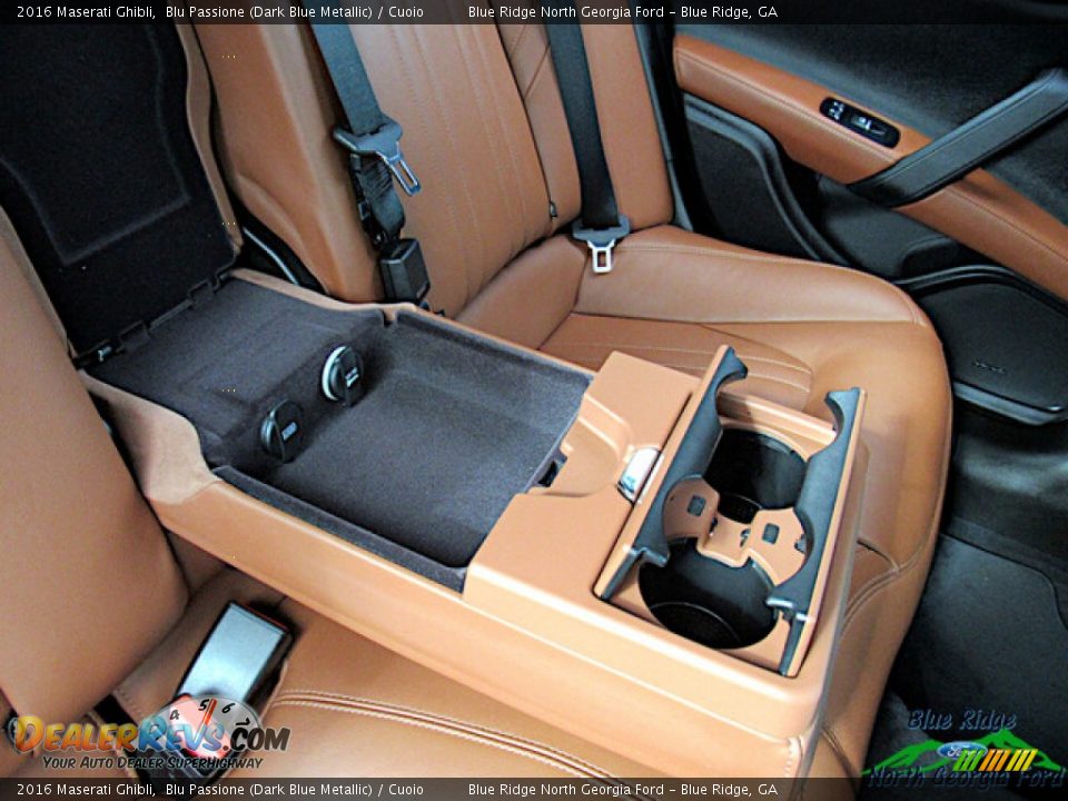 2016 Maserati Ghibli Blu Passione (Dark Blue Metallic) / Cuoio Photo #20