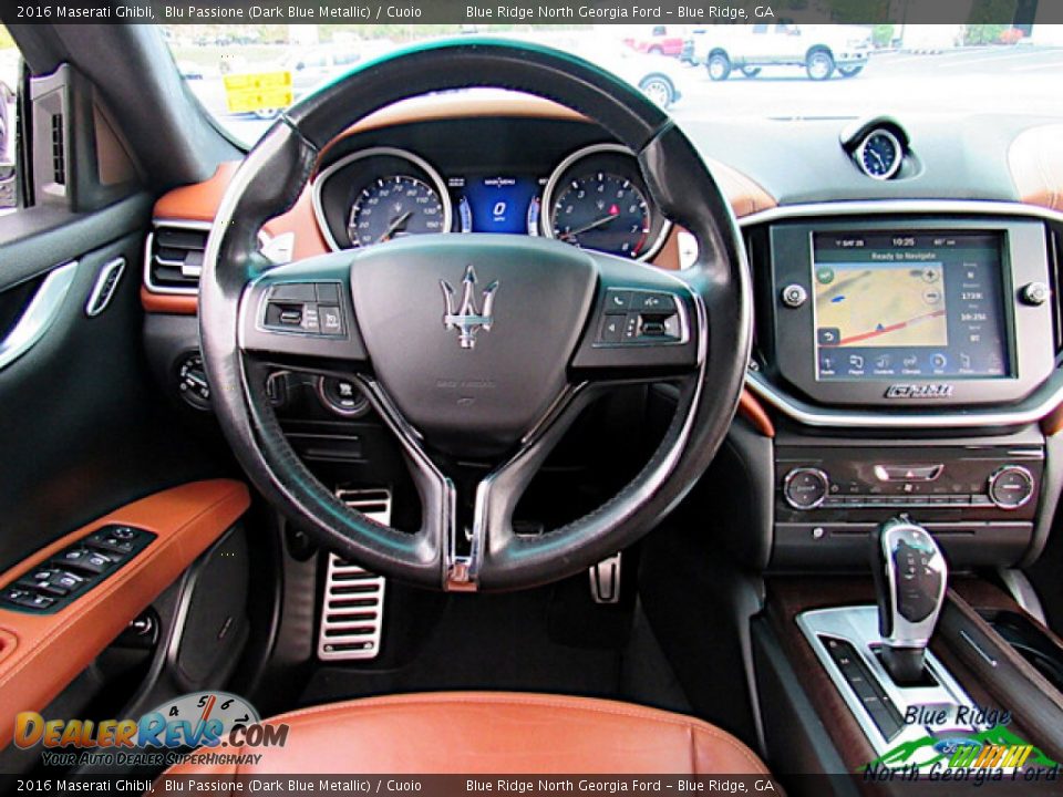 2016 Maserati Ghibli Blu Passione (Dark Blue Metallic) / Cuoio Photo #22