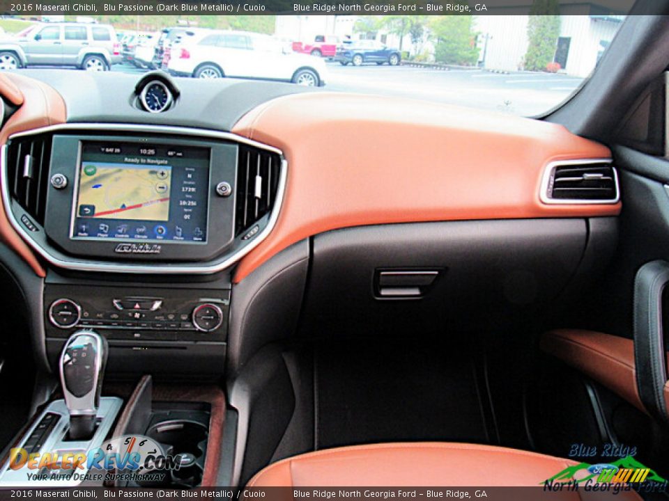 2016 Maserati Ghibli Blu Passione (Dark Blue Metallic) / Cuoio Photo #23