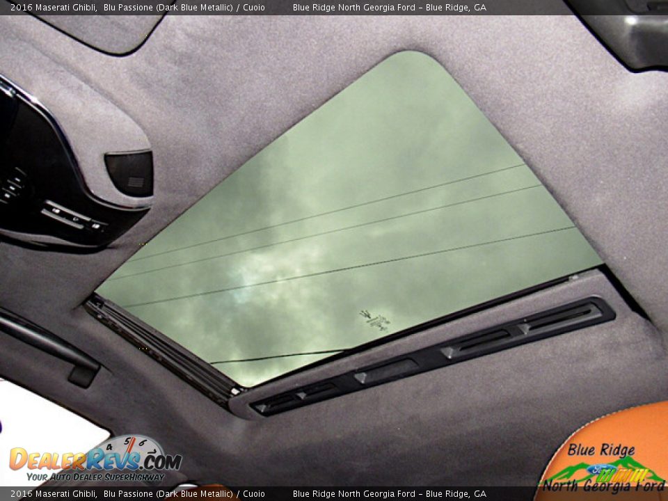 2016 Maserati Ghibli Blu Passione (Dark Blue Metallic) / Cuoio Photo #30