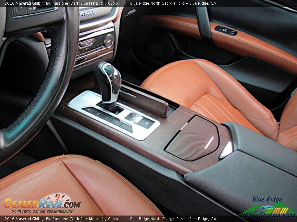 2016 Maserati Ghibli Blu Passione (Dark Blue Metallic) / Cuoio Photo #31