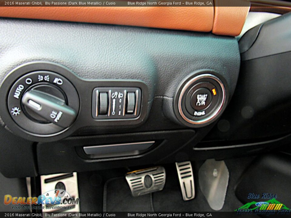 2016 Maserati Ghibli Blu Passione (Dark Blue Metallic) / Cuoio Photo #32
