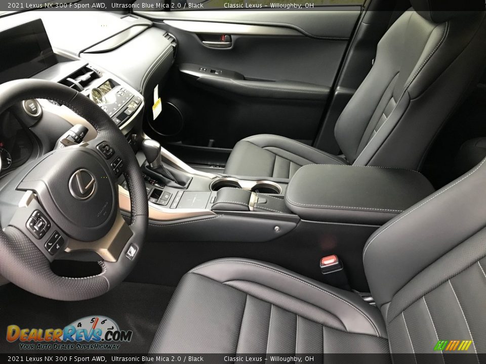 Front Seat of 2021 Lexus NX 300 F Sport AWD Photo #2