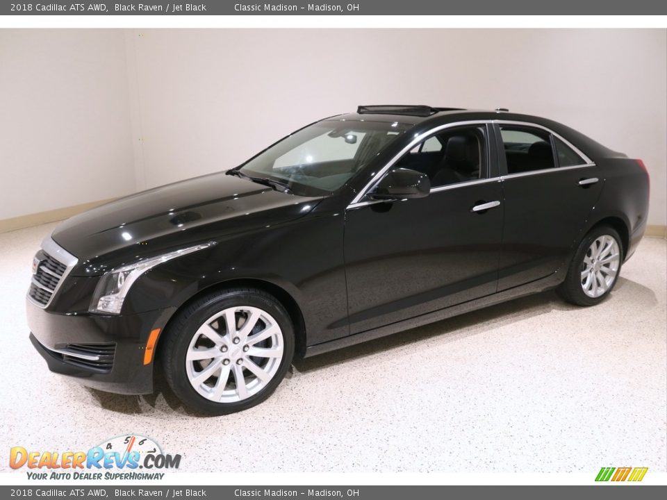 2018 Cadillac ATS AWD Black Raven / Jet Black Photo #3