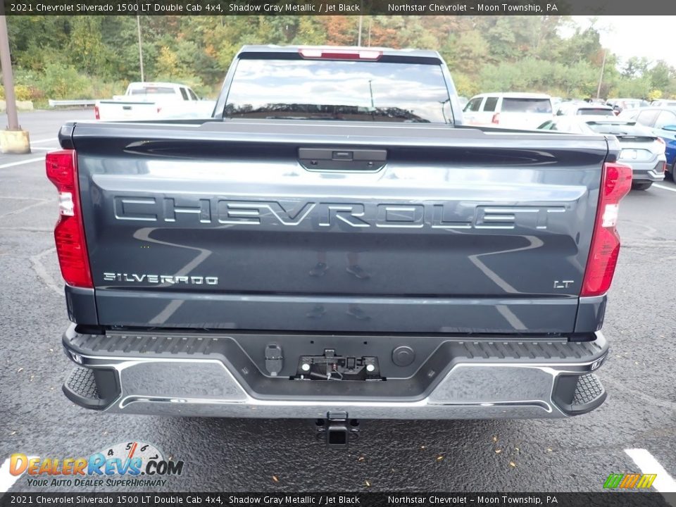 2021 Chevrolet Silverado 1500 LT Double Cab 4x4 Shadow Gray Metallic / Jet Black Photo #5