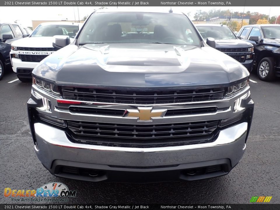 2021 Chevrolet Silverado 1500 LT Double Cab 4x4 Shadow Gray Metallic / Jet Black Photo #9