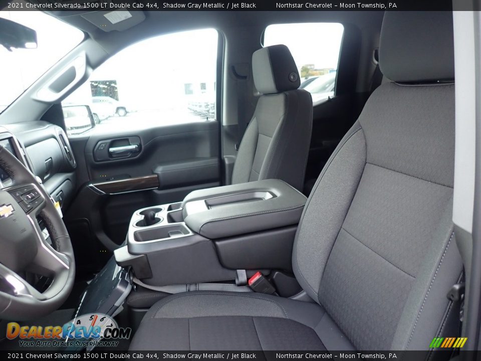 Front Seat of 2021 Chevrolet Silverado 1500 LT Double Cab 4x4 Photo #16