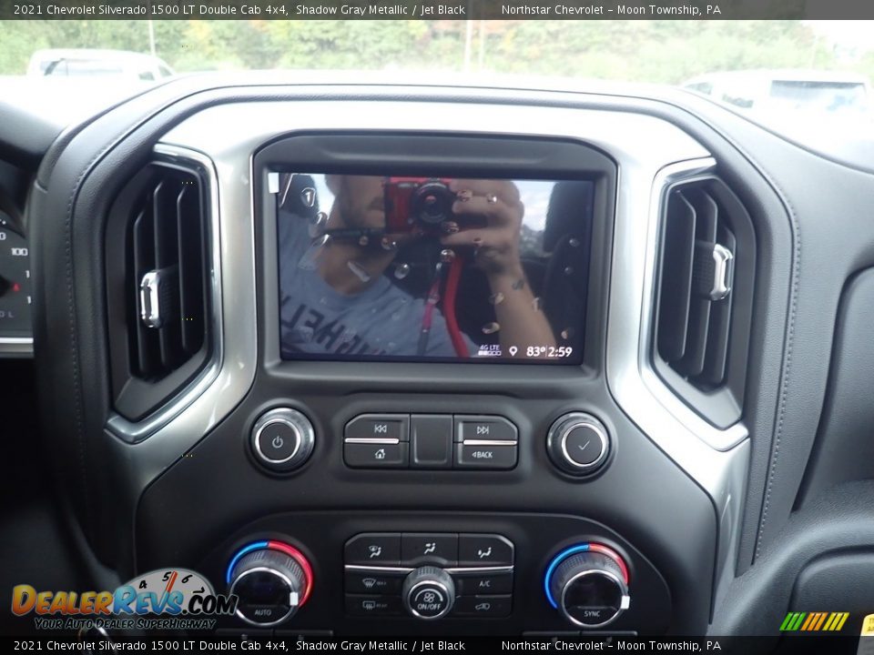 2021 Chevrolet Silverado 1500 LT Double Cab 4x4 Shadow Gray Metallic / Jet Black Photo #18