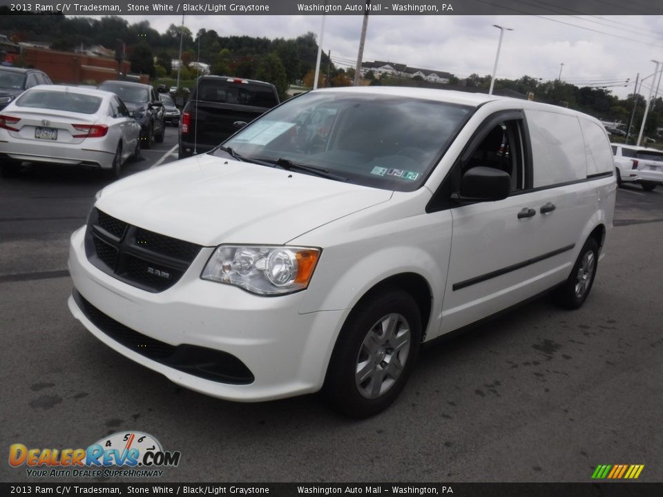 2013 Ram C/V Tradesman Stone White / Black/Light Graystone Photo #5