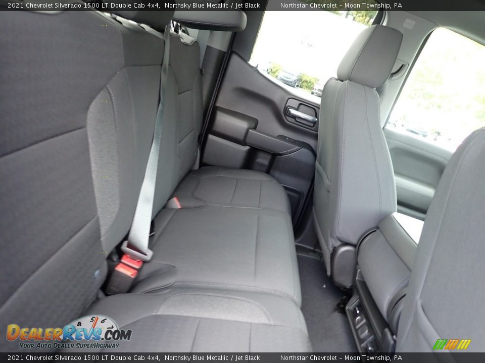 2021 Chevrolet Silverado 1500 LT Double Cab 4x4 Northsky Blue Metallic / Jet Black Photo #12