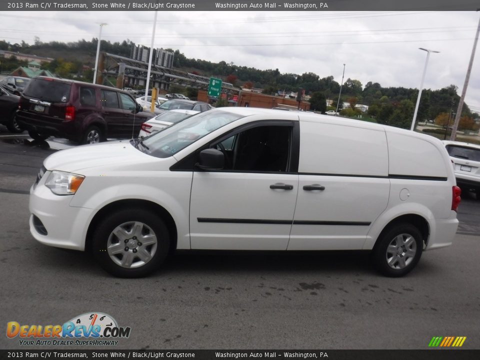 2013 Ram C/V Tradesman Stone White / Black/Light Graystone Photo #6