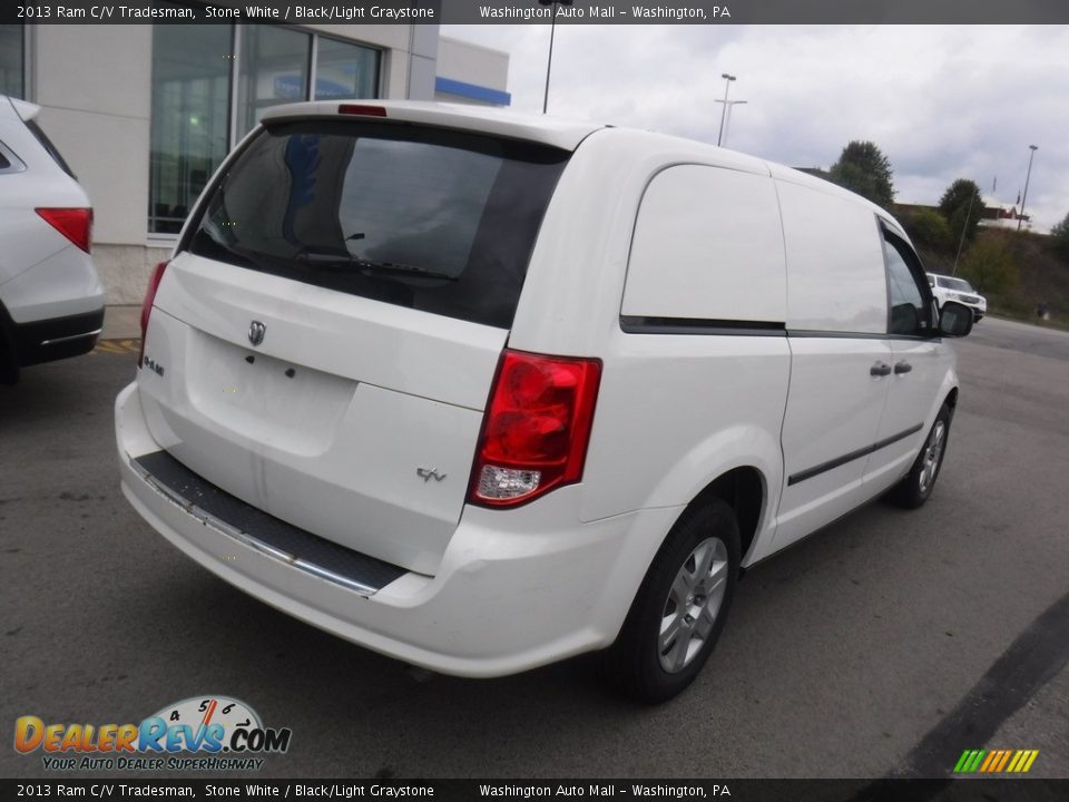 2013 Ram C/V Tradesman Stone White / Black/Light Graystone Photo #9