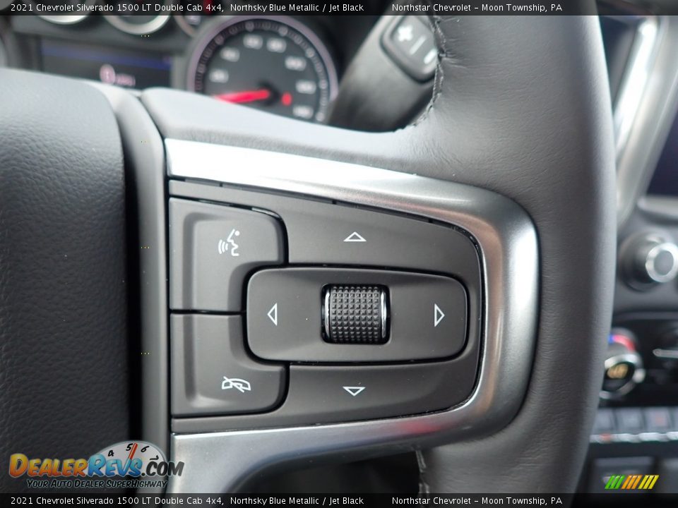 2021 Chevrolet Silverado 1500 LT Double Cab 4x4 Steering Wheel Photo #17