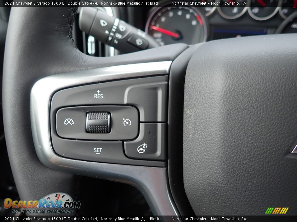 2021 Chevrolet Silverado 1500 LT Double Cab 4x4 Steering Wheel Photo #18