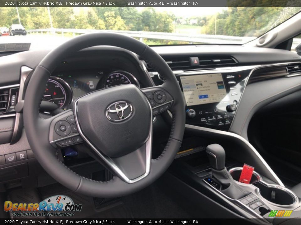 2020 Toyota Camry Hybrid XLE Predawn Gray Mica / Black Photo #4
