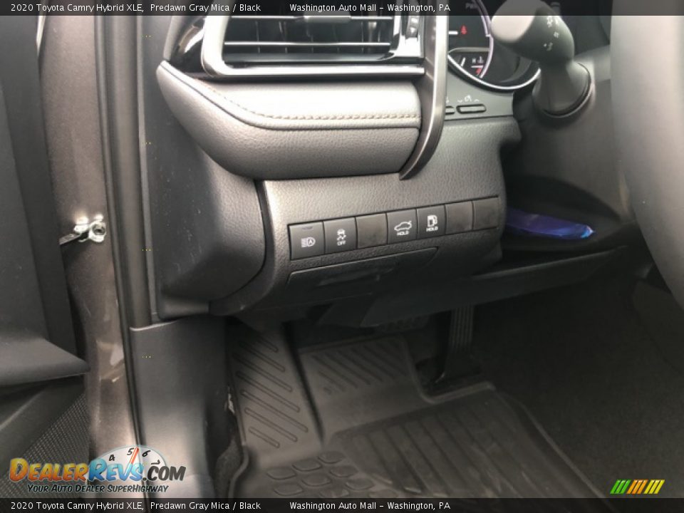 2020 Toyota Camry Hybrid XLE Predawn Gray Mica / Black Photo #9