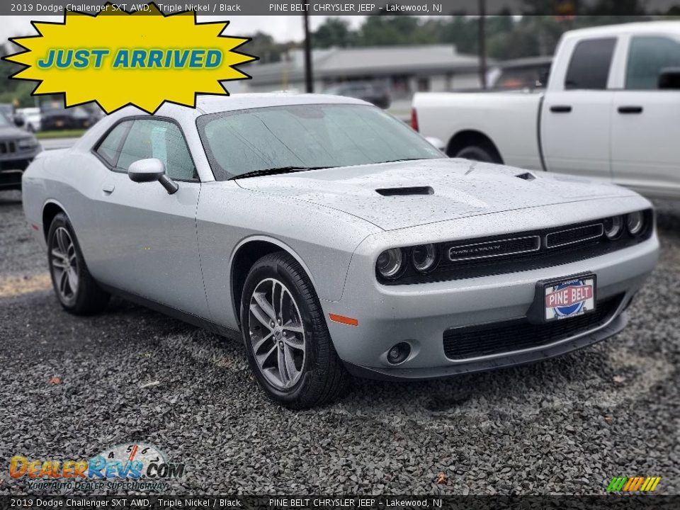 2019 Dodge Challenger SXT AWD Triple Nickel / Black Photo #1
