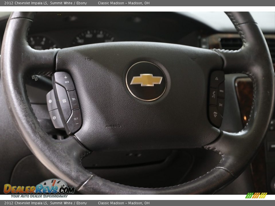 2012 Chevrolet Impala LS Summit White / Ebony Photo #7