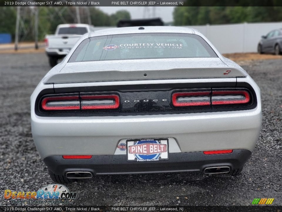 2019 Dodge Challenger SXT AWD Triple Nickel / Black Photo #3