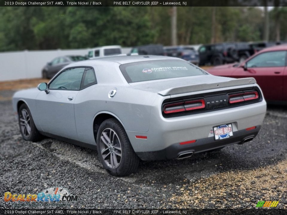 2019 Dodge Challenger SXT AWD Triple Nickel / Black Photo #4