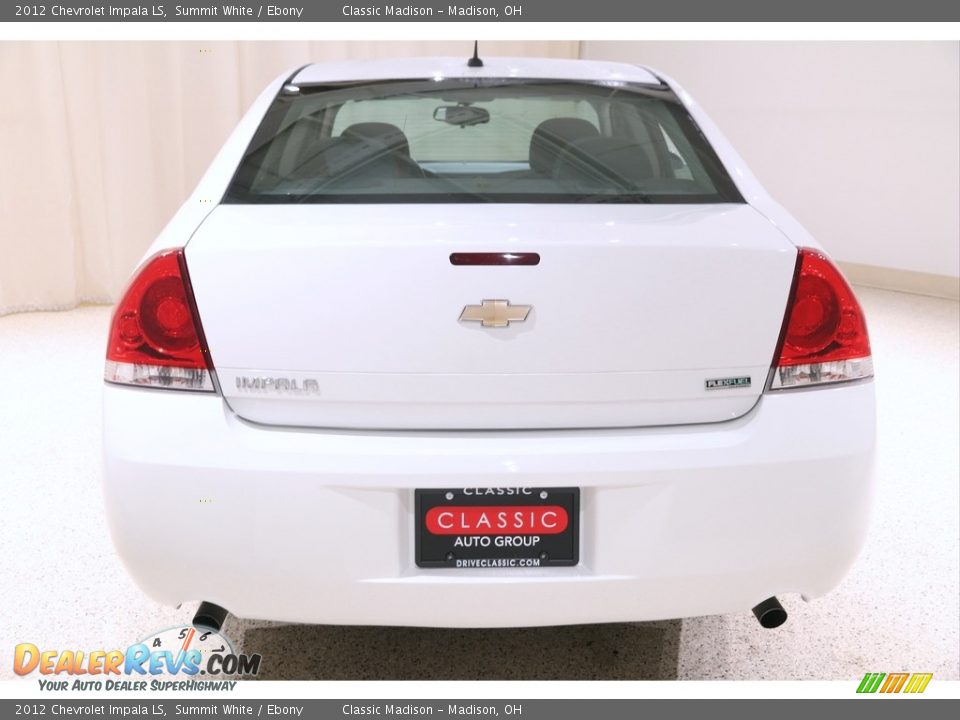 2012 Chevrolet Impala LS Summit White / Ebony Photo #15
