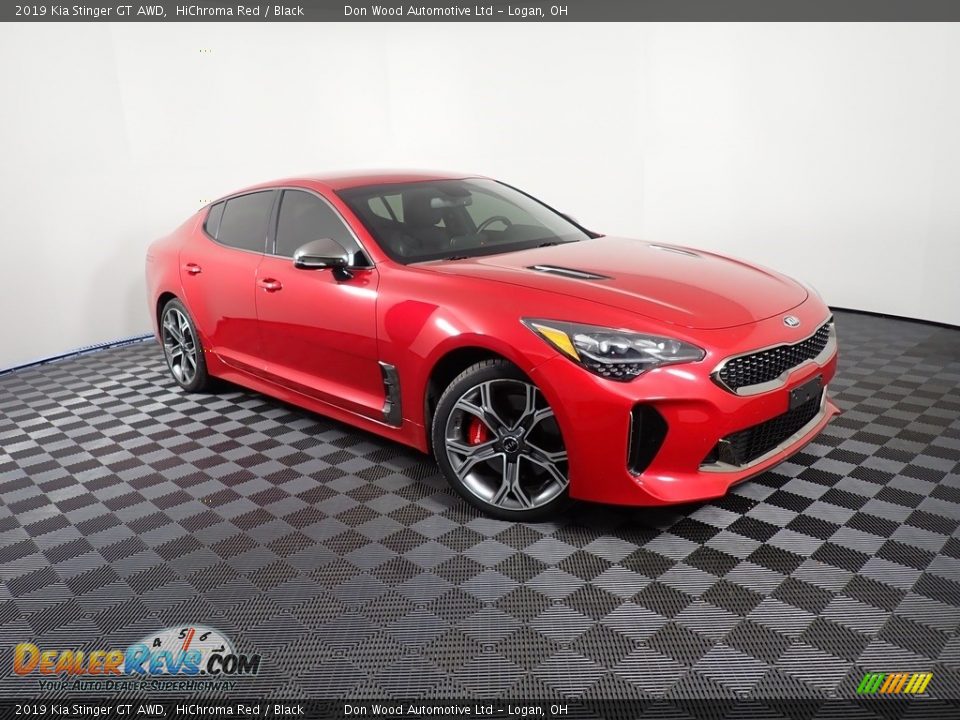 2019 Kia Stinger GT AWD HiChroma Red / Black Photo #3