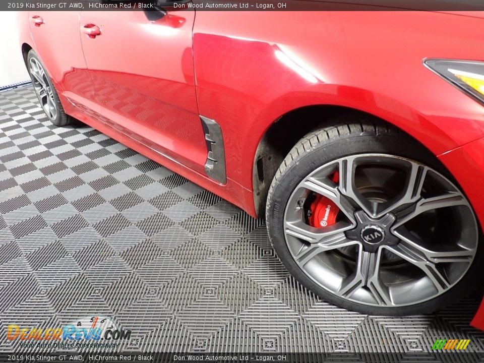 2019 Kia Stinger GT AWD HiChroma Red / Black Photo #4