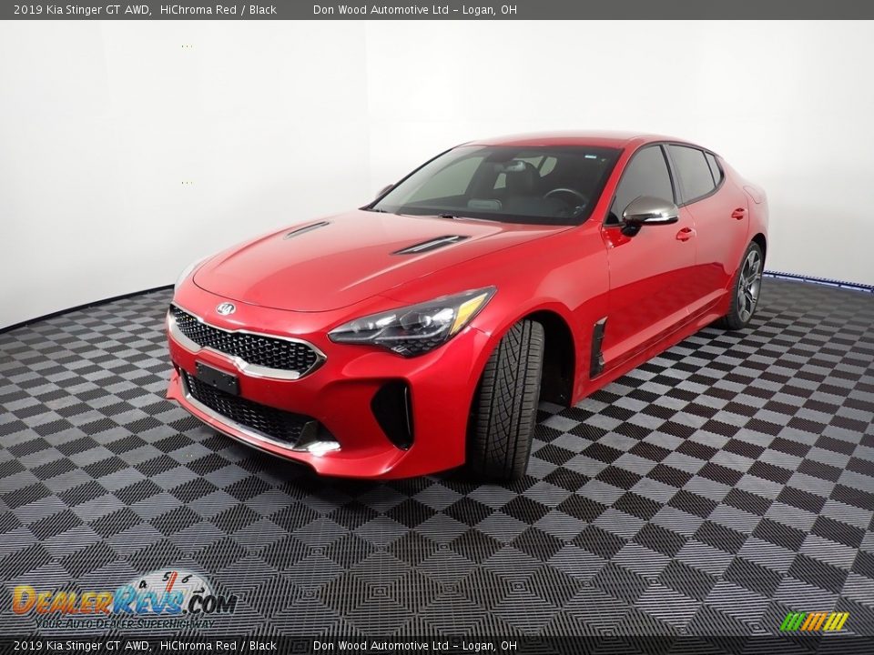 2019 Kia Stinger GT AWD HiChroma Red / Black Photo #8