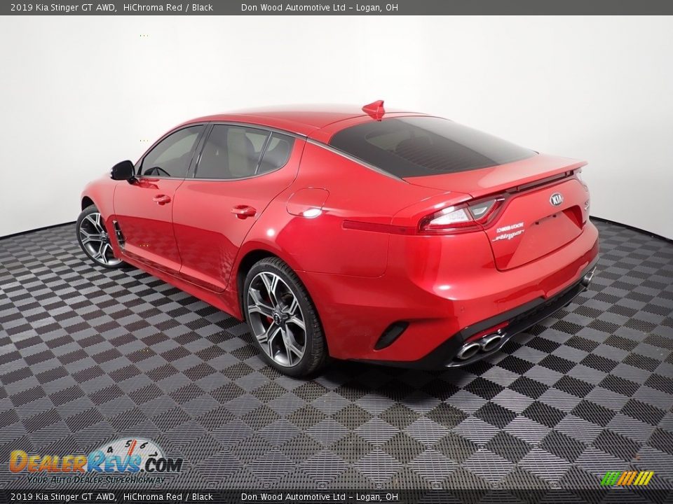 2019 Kia Stinger GT AWD HiChroma Red / Black Photo #11