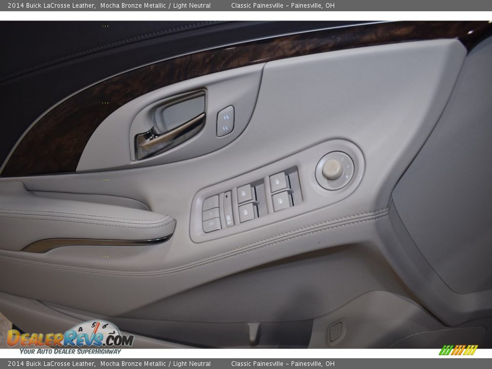 2014 Buick LaCrosse Leather Mocha Bronze Metallic / Light Neutral Photo #8