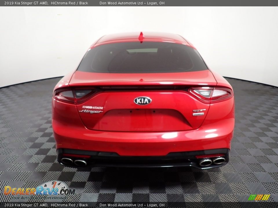 2019 Kia Stinger GT AWD HiChroma Red / Black Photo #12