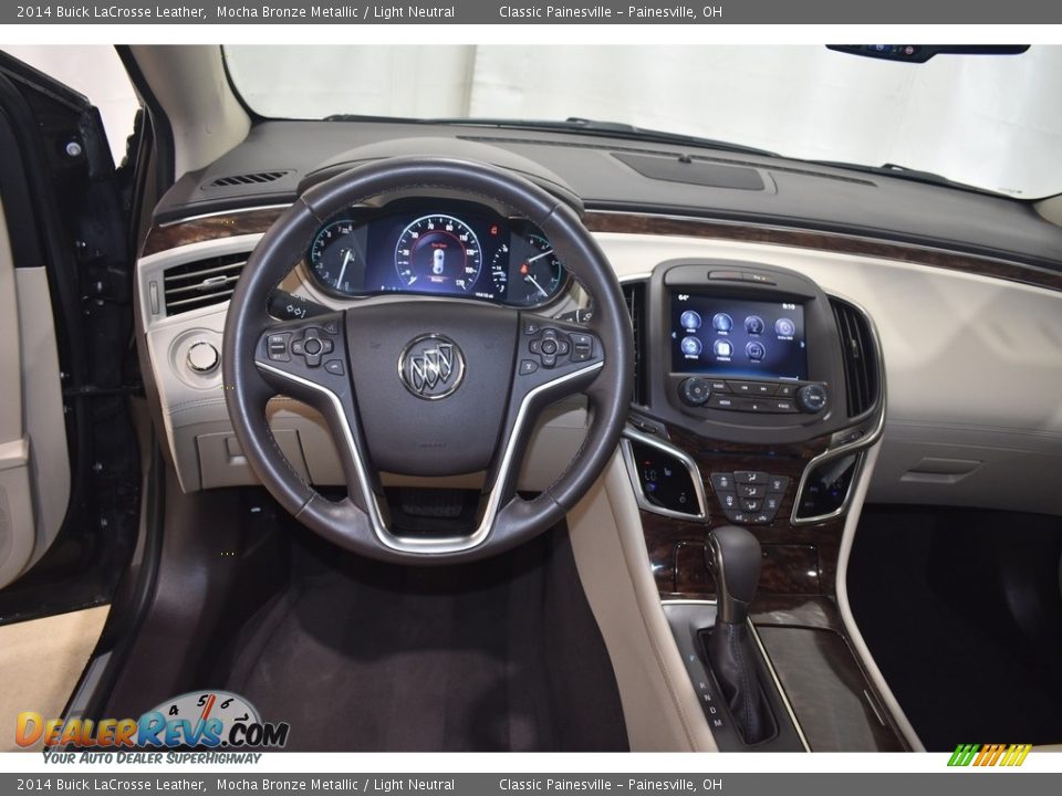 2014 Buick LaCrosse Leather Mocha Bronze Metallic / Light Neutral Photo #10