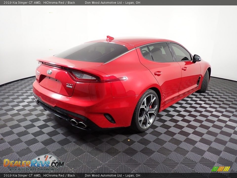 2019 Kia Stinger GT AWD HiChroma Red / Black Photo #15