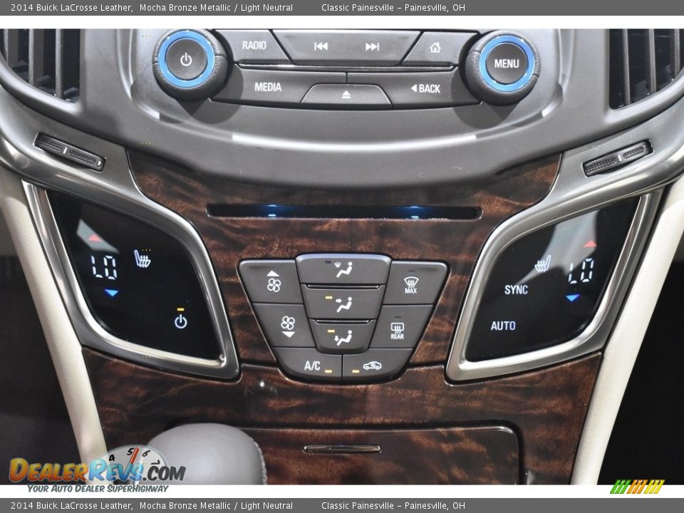 2014 Buick LaCrosse Leather Mocha Bronze Metallic / Light Neutral Photo #13