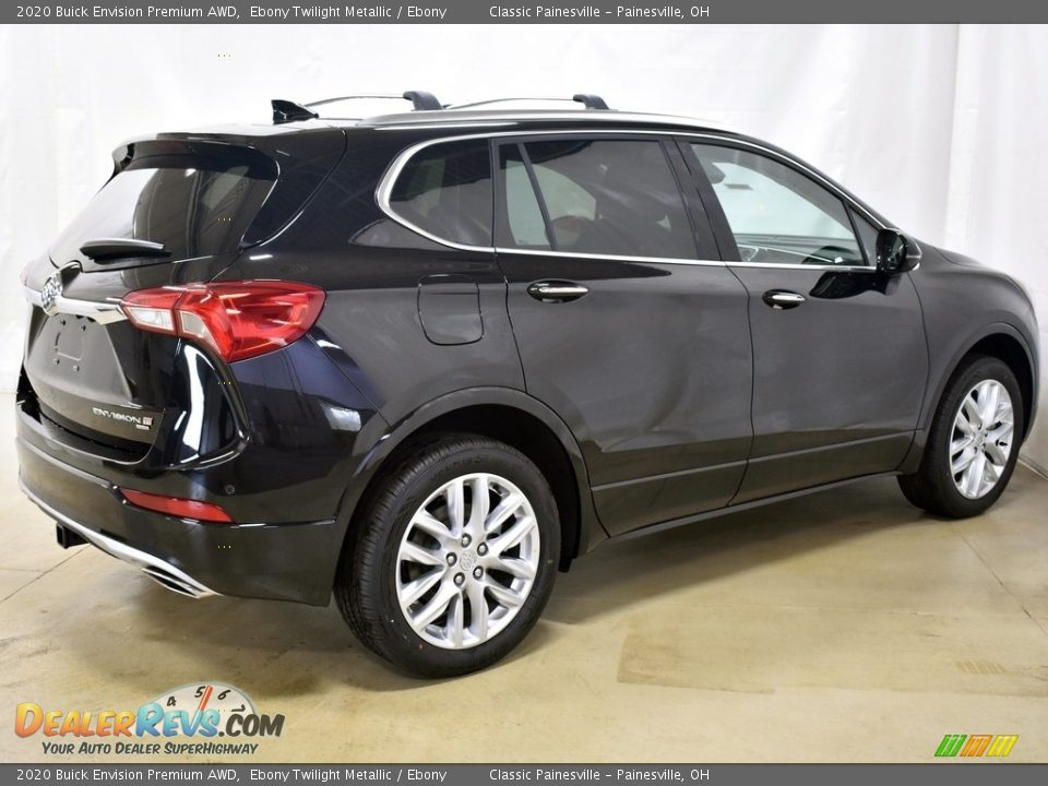 2020 Buick Envision Premium AWD Ebony Twilight Metallic / Ebony Photo #2