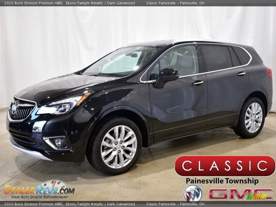 2020 Buick Envision Premium AWD Ebony Twilight Metallic / Dark Galvanized Photo #1