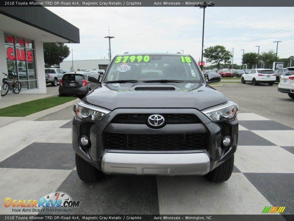 2018 Toyota 4Runner TRD Off-Road 4x4 Magnetic Gray Metallic / Graphite Photo #2