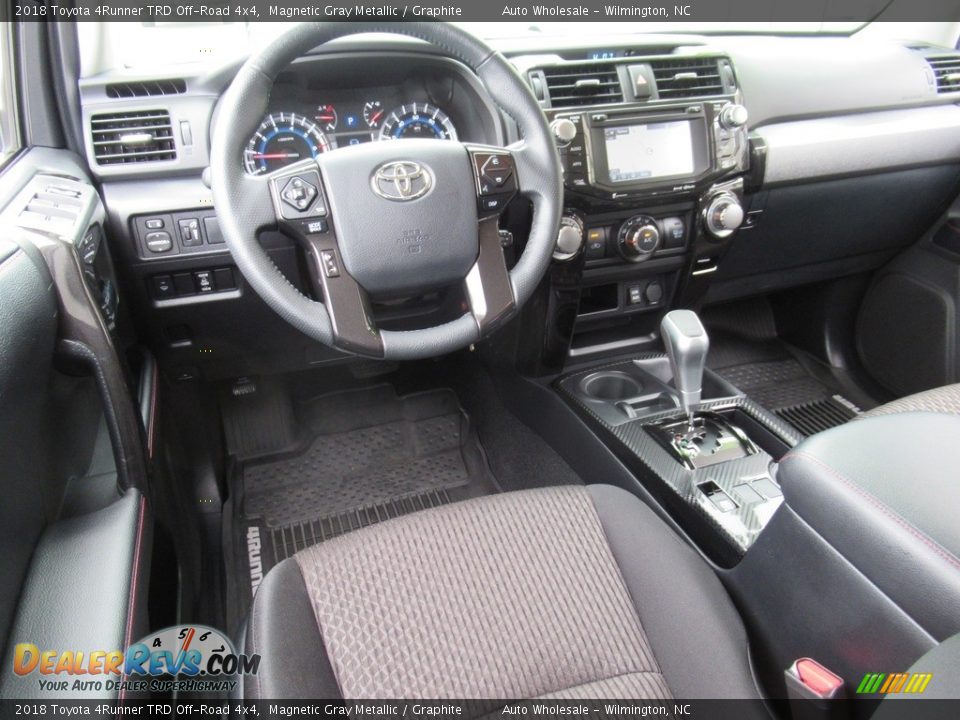 2018 Toyota 4Runner TRD Off-Road 4x4 Magnetic Gray Metallic / Graphite Photo #13