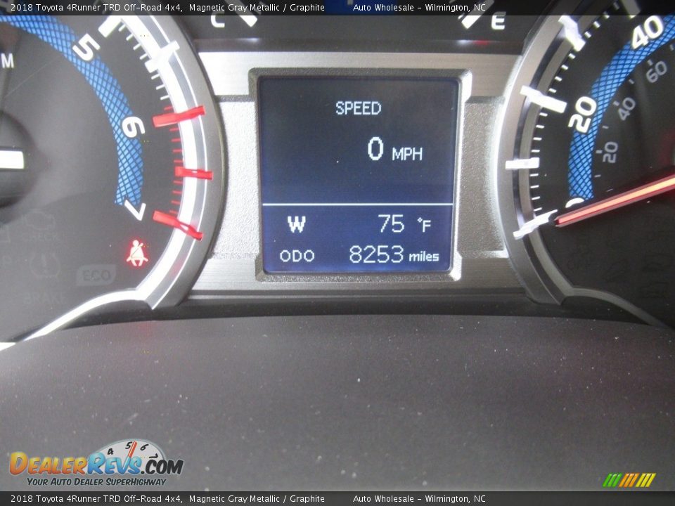 2018 Toyota 4Runner TRD Off-Road 4x4 Magnetic Gray Metallic / Graphite Photo #14