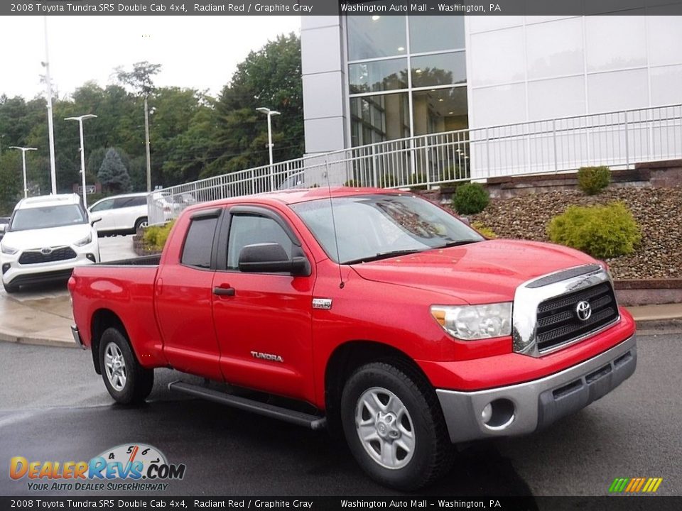 Front 3/4 View of 2008 Toyota Tundra SR5 Double Cab 4x4 Photo #1
