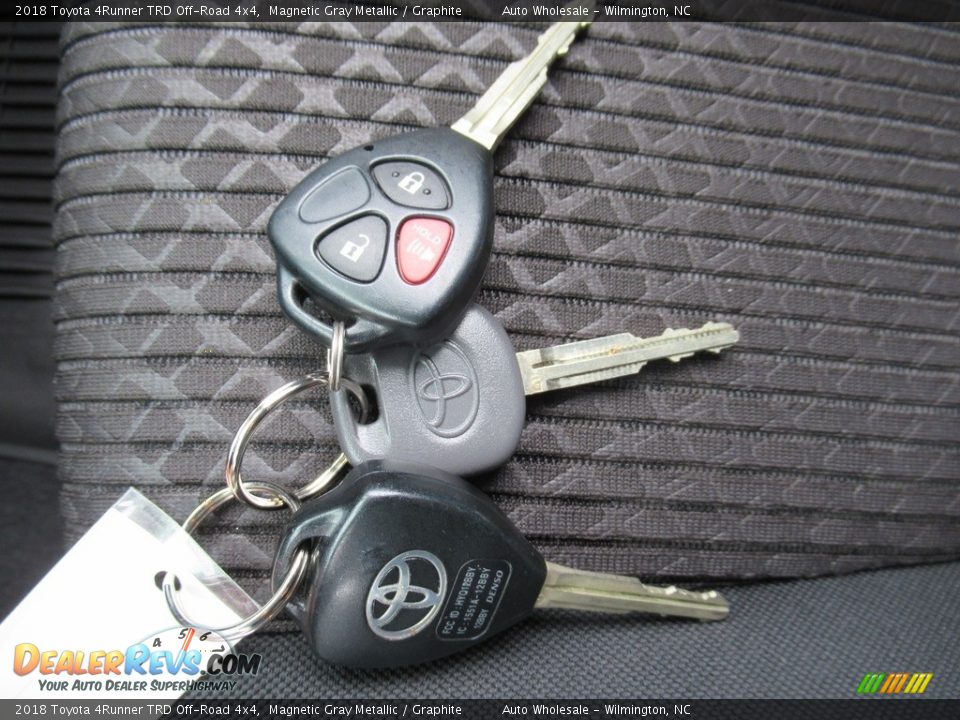 2018 Toyota 4Runner TRD Off-Road 4x4 Magnetic Gray Metallic / Graphite Photo #20