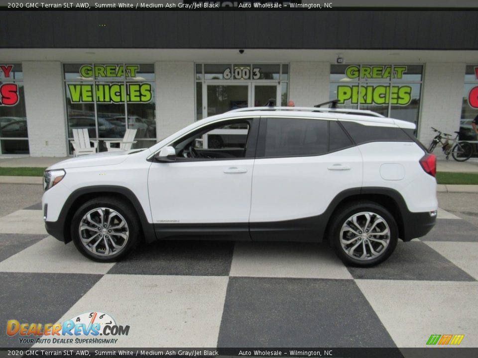 2020 GMC Terrain SLT AWD Summit White / Medium Ash Gray/Jet Black Photo #1
