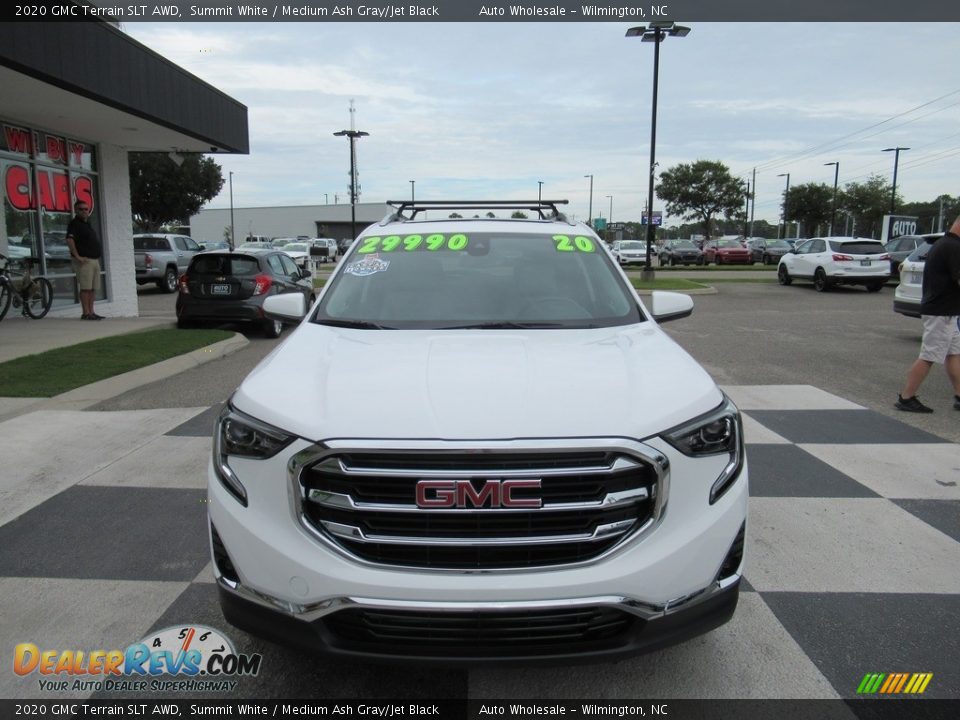 2020 GMC Terrain SLT AWD Summit White / Medium Ash Gray/Jet Black Photo #2