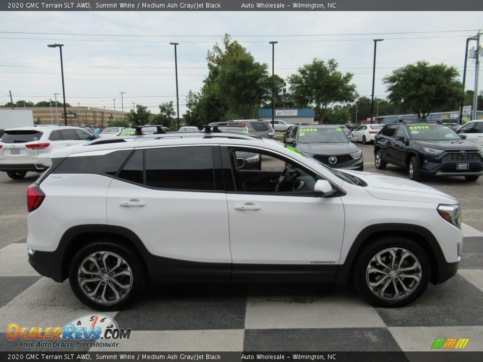 2020 GMC Terrain SLT AWD Summit White / Medium Ash Gray/Jet Black Photo #3